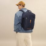 Σακίδιο Ταξιδίου/Καμπίνας 45x30x20 Gabol Week Eco 122327 Μπλε – 25,5 Λίτρα, Ιδανικό για όλες τις Αεροπορικές 