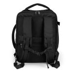 Σακίδιο Καμπίνας 40x30x20 Underseat Gabol 125234-001 Μαύρο – με Επέκταση 24/28.8L, Αδιάβροχο – Ιδανικό για Αεροπορικά Ταξίδια