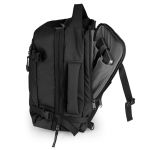 Σακίδιο Καμπίνας 40x30x20 Underseat Gabol 125234-001 Μαύρο – με Επέκταση 24/28.8L, Αδιάβροχο – Ιδανικό για Αεροπορικά Ταξίδια