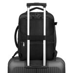 Σακίδιο Καμπίνας 40x30x20 Underseat Gabol 125234-001 Μαύρο – με Επέκταση 24/28.8L, Αδιάβροχο – Ιδανικό για Αεροπορικά Ταξίδια