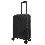 Premium Βαλίτσα Καμπίνας 55x39x20 Πολυπροπυλένιο Paulter 2729/20 Μαύρο | Επέκταση & 4 Διπλοί Τροχοί