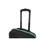 Premium Βαλίτσα Καμπίνας 55x39x20 Πολυπροπυλένιο Paulter 2729/20 Μαύρο | Επέκταση & 4 Διπλοί Τροχοί