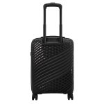 Premium Βαλίτσα Καμπίνας 55x39x20 Πολυπροπυλένιο Paulter 2729/20 Μαύρο | Επέκταση & 4 Διπλοί Τροχοί