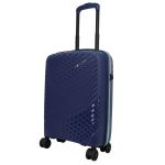 Premium Βαλίτσα Καμπίνας 55x39x20 Πολυπροπυλένιο Paulter 2729/20 Μπλε | Επέκταση & 4 Διπλοί Τροχοί