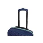 Premium Βαλίτσα Καμπίνας 55x39x20 Πολυπροπυλένιο Paulter 2729/20 Μπλε | Επέκταση & 4 Διπλοί Τροχοί