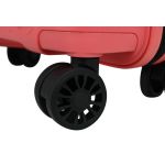 Premium Βαλίτσα Καμπίνας 55x39x20 Πολυπροπυλένιο Paulter 2729/20 Peach | Επέκταση & 4 Διπλοί Τροχοί
