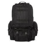 Ορειβατικό Σακίδιο Πλάτης Cardinal MT1002 Μαύρο 55L – Tactical Design – Ανθεκτικό & Modular για Outdoor & Ταξίδια