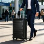 Σετ 3 Σκληρές Βαλίτσες Ταξιδιού Newcom N1312-SET3 Μαύρο με Επέκταση | Premium Αντιχαρακτικές Βαλίτσες