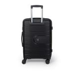 Βαλίτσα Καμπίνας NEWCOME N1594 55x36,5x21 Μαύρο – Πολυπροπυλένιο – Ιδανική για όλες τις αεροπορικές