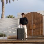 Μεγάλη Άθραυστη Βαλίτσα 76x29x49 Newcom N1596-70 Μαύρο | Πολυπροπυλένιο 23 Κιλών και Άνω Αεροπλάνου