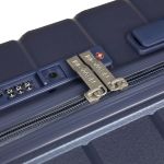 Σετ 2 Βαλίτσες Newcom N1597 Καμπίνας & Μεσαία | 100% Άθραυστο Πολυπροπυλένιο & 4 Διπλά Ροδάκια