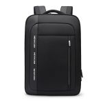Business Backpack NewCom N1705445001 Μαύρο | Έξυπνη Οργάνωση & Εργονομική Πλάτη | Ιδανικό για Επαγγελματικά Ταξίδια