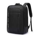 Business Backpack NewCom N1705445001 Μαύρο | Έξυπνη Οργάνωση & Εργονομική Πλάτη | Ιδανικό για Επαγγελματικά Ταξίδια