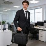 Επαγγελματικός Χαρτοφύλακας NewCom Ν1705543001 Μαύρο | Αδιάβροχος & Ανθεκτικός για Laptop 15.6″