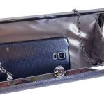 Βραδυνό Τσαντάκι Clutch OEM 3606-JQ Γκρι
