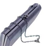 Βραδυνό Τσαντάκι Clutch OEM 3606-JQ Γκρι