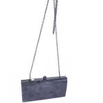 Βραδυνό Τσαντάκι Clutch OEM 3606-JQ Γκρι
