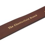 Δερμάτινη Ανδρική Ζώνη Chesterfield Aayden C60.005831 Κονιάκ – Premium Buffalo Δέρμα – 4cm, Υψηλής Ποιότητας