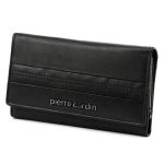 Γυναικείο Δερμάτινο Πορτοφόλι Pierre Cardin 455 TILAK130 Μαύρο – RFID Προστασία, Κομψό & Πολλές Θήκες
