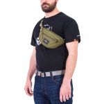 Αδιάβροχο Ανδρικό Τσαντάκι Μέσης Pentagon K17080-01 Μαύρο | Καθημερινό & Πρακτικό για την Πόλη με 3 Θήκες