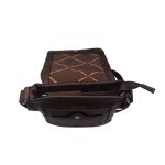 Δερμάτινο Ανδρικό Τσαντάκι Ώμου Chesterfield C48.071001 Καφέ – Premium Pull-Up Δέρμα, Ανθεκτικό & Vintage