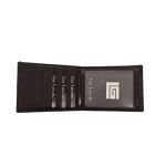 Δερμάτινο Ανδρικό Πορτοφόλι Guy Laroche 37705 Dark Brown| RFID Προστασία, Premium Ποιότητα & 7 Θέσεις Καρτών