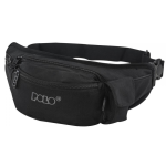 Ανδρικό Τσαντάκι Μέσης Μεγάλο POLO 908844 HIKER Μαύρο – με Ανατομική Πλάτη – Outdoor & Urban