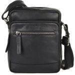 Δερμάτινο Τσαντάκι Ώμου Chesterfield Birmingham C48.098000 Μαύρο – Premium Pull-Up Δέρμα με Κομψό & Ανθεκτικό Design