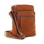 Δερμάτινο Τσαντάκι Ώμου Chesterfield Birmingham C48.098031 Κονιάκ – Premium Pull-Up Δέρμα με Κομψό & Ανθεκτικό Design