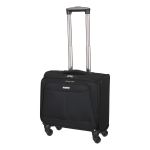 Επαγγελματική Τσάντα Pilot με Ρόδες RCM 16137 Μαύρο – Laptop 15.6” – για Γραφείο & Ταξίδι με 4 Ρόδες