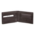 Δερμάτινο Ανδρικό Πορτοφόλι RCM N34 Καφέ – με RFID Προστασία & 6 Θέσεις για Κάρτες