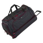 Σάκβουαγιάζ Τροχήλατο Μεγάλο RCM 681 Μαύρο 70cm 94L – με Διπλό Πάτο, Ανθεκτικό & Ευρύχωρο για Μεγάλα Ταξίδια
