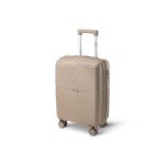 Άθραυστη Βαλίτσα Καμπίνας RCM 1092/20 Μπεζ 55cm 45L | 100% Πολυπροπυλένιο, 4 Διπλές Ρόδες | Χειραποσκευή για Κάθε Πτήση