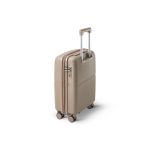 Άθραυστη Βαλίτσα Καμπίνας RCM 1092/20 Μπεζ 55cm 45L | 100% Πολυπροπυλένιο, 4 Διπλές Ρόδες | Χειραποσκευή για Κάθε Πτήση