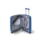 Άθραυστη Βαλίτσα Καμπίνας RCM 1092/20 Μπλε 55cm 45L | 100% Πολυπροπυλένιο, 4 Διπλές Ρόδες | Χειραποσκευή για Κάθε Πτήση