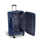 Μεγάλη Βαλίτσα Xplorer 15905-78cm Μπλε 100L | Υφασμάτινη με Επέκταση & 4 Ρόδες | για 23 Κιλά & Άνω Αεροδρομίου
