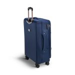 Μεγάλη Βαλίτσα Xplorer 15905-78cm Μπλε 100L | Υφασμάτινη με Επέκταση & 4 Ρόδες | για 23 Κιλά & Άνω Αεροδρομίου