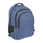 Σακίδιο Πλάτης Μεγάλο RCM 4956 Μπλε 36L – Θήκη Laptop 15,6'' & 2 Κύριους Χώρους – Δουλειά & Ταξίδι