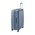 Μεγάλη Άθραυστη Βαλίτσα 75x47x30 RCM 809 Γκρι 110L | Πολυπροπυλένιο με 4 Ρόδες | Check-in για 23 Κιλά και Άνω