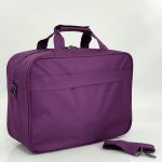 Τσάντα Καμπίνας Diplomat 40x28x15 ZC3002-40 Flight Bag Μωβ | Χειραποσκευή για Κάτω από το Καθίσμα – Συμβατή με Όλες τις Αεροπορικές