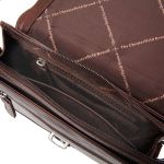 Ανδρικό Δερμάτινο Τσαντάκι Χειρός & Ώμου Chesterfield Lucca C48.127001 Καφέ – Πολυτελές από Wax Pull-Up Δέρμα