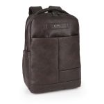 Επαγγελματικό Σακίδιο Laptop Gabol 413855 Καφέ – Laptop 15.6’’ & ECO PU – Με Δύο Κεντρικές Θήκες