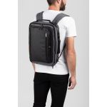 Σακίδιο Πλάτης & Ώμου 2-σε-1 Polo Club BH-1373 Γκρι | Business για Laptop 15