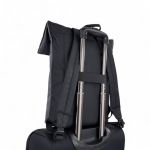 Αδιάβροχο Σακίδιο Πλάτης Roll Top Diplomat Brooklyn BR304 Γκρι – Laptop 15.6