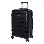 Βαλίτσα Μεσαία 66x43x27 SEAGUL SG180-M Μαύρο – Πολυπροπυλένιο – Ιδανική για έως 23kg Αεροδρομίου – Επέκταση & Διπλά Ροδάκια