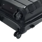 Σετ Βαλίτσες Τριάδα (S, M, L) Seagull SG180 Μαύρο – Άθραυστο Πολυπροπυλένιο με Επέκταση & 4 Ρόδες