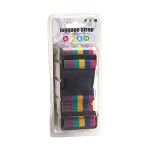 Ιμάντας Σύσφιξης Βαλίτσας RCM TH1008 Rainbow | Ρυθμιζόμενος με Κλιπ | Φάρδους 5cm για Απόλυτη Σταθερότητα