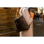 Γυναικείο Δερμάτινο Backpack από Pull-Up Δέρμα Chesterfield Claire C58.023500 Μαύρο – Premium Vintage Design
