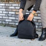 Γυναικείο Δερμάτινο Σακίδιο Πλάτης Chesterfield Manchester C58.014100 Μαύρο – Premium Pull-Up Design