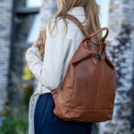 Γυναικείο Δερμάτινο Σακίδιο Πλάτης Chesterfield Manchester C58.014131 Κονιάκ – Premium Pull-Up Design